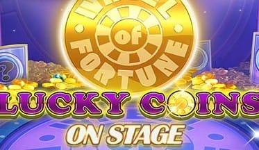 Wheel of Fortune Lucky Coins on Stage